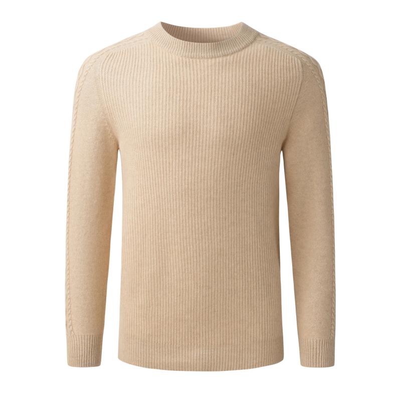 Pullover & Strickjacken | Herren  Bouclé-Pullover Cizac Bekleidung Herren